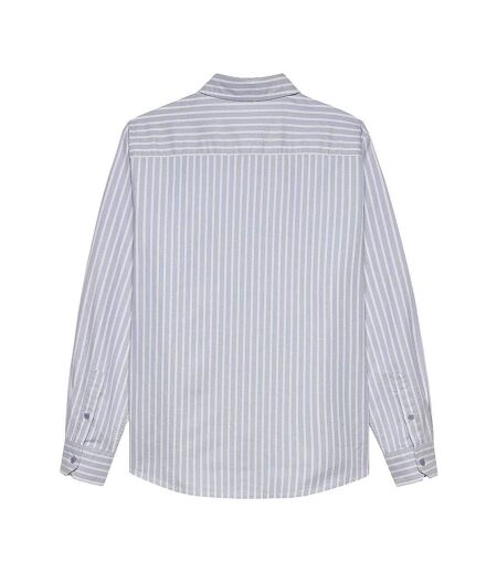 Chemise bleu foncé à rayures femme tommy hilfiger oxford