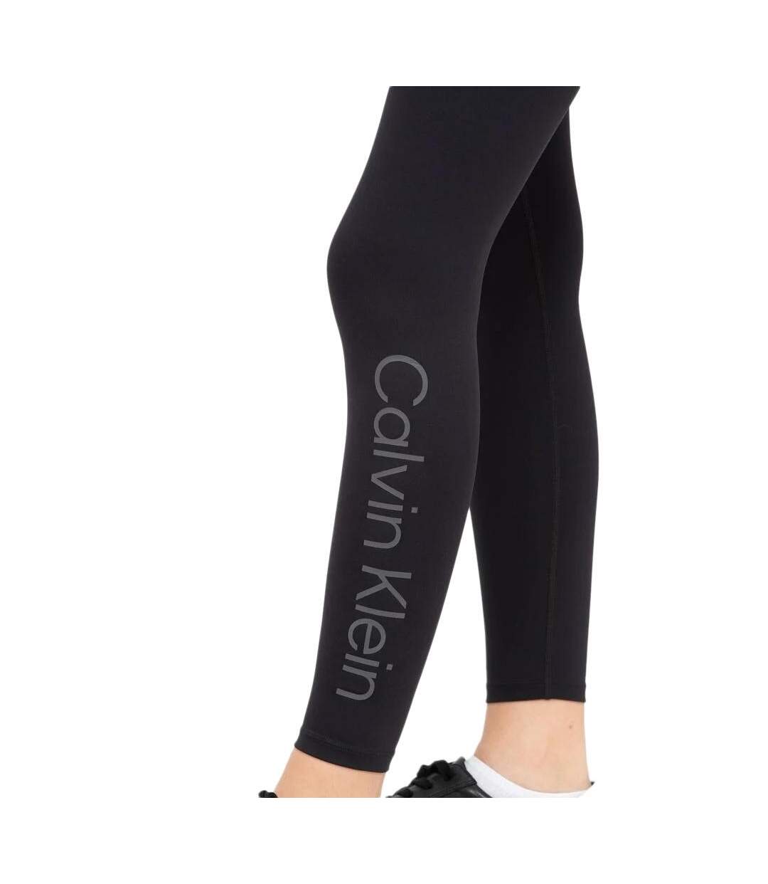 Legging noir femme calvin klein jeans 00gws4l636 - xs-2