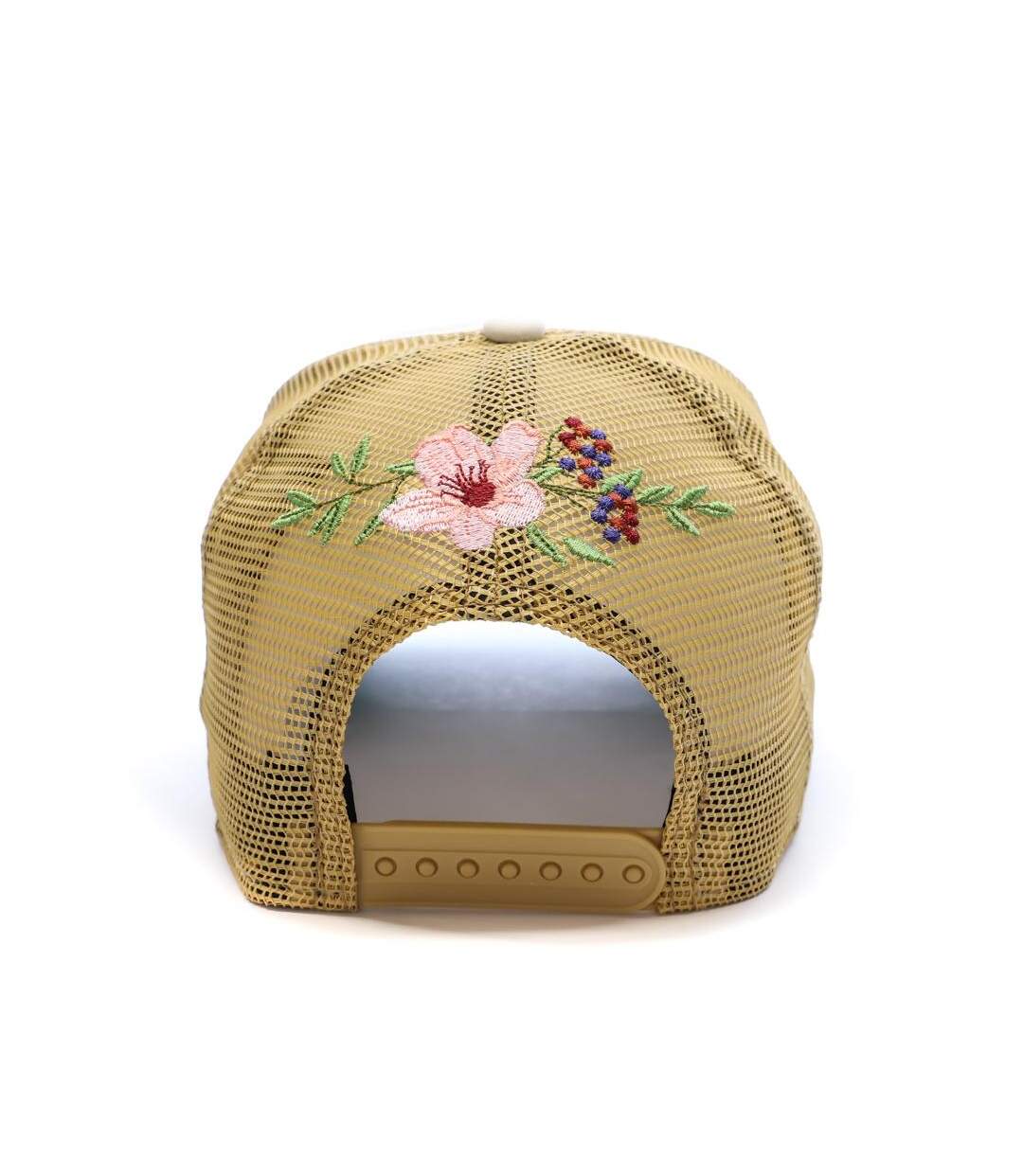 Casquette blanc/vert homme new era nba flower trucker boscel-2