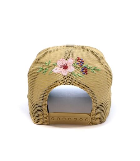 Casquette blanc/vert homme new era nba flower trucker boscel