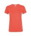 SOLS Womens/Ladies Regent Short Sleeve T-Shirt (Coral) - UTPC2792