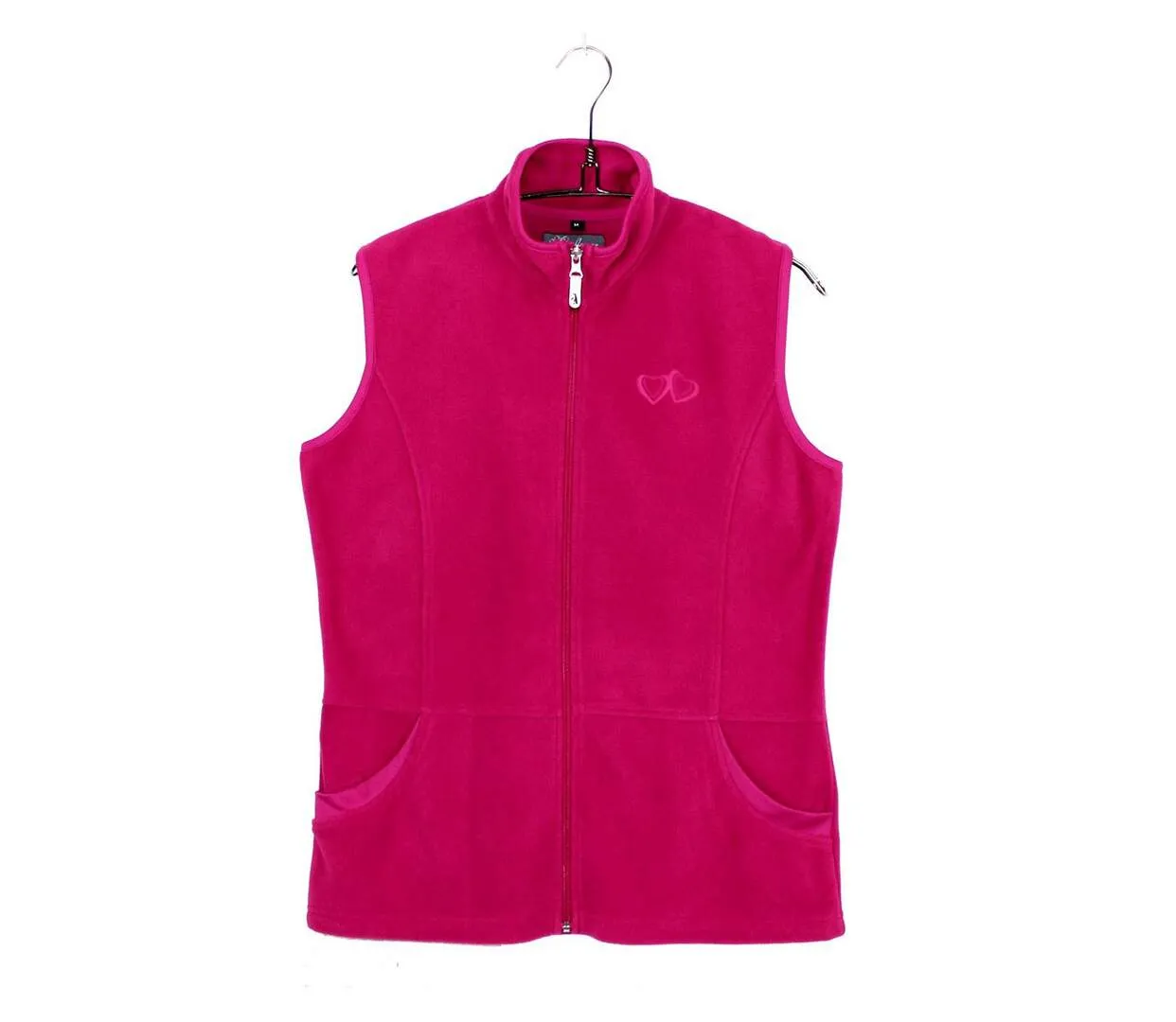 Gilet Polaire Femme Sans Manches AH1190 Rose (Axxano)-5