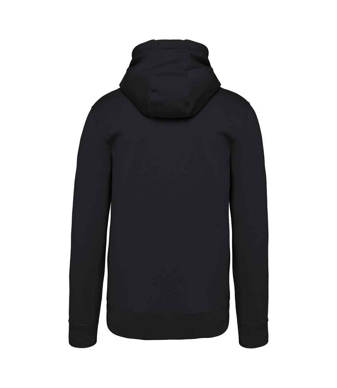 Mens Hooded Sweatshirt Black Kariban-2