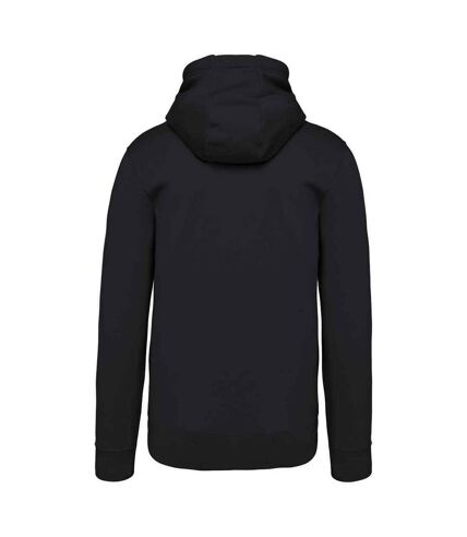 Kariban Mens Hooded Sweatshirt (Black)