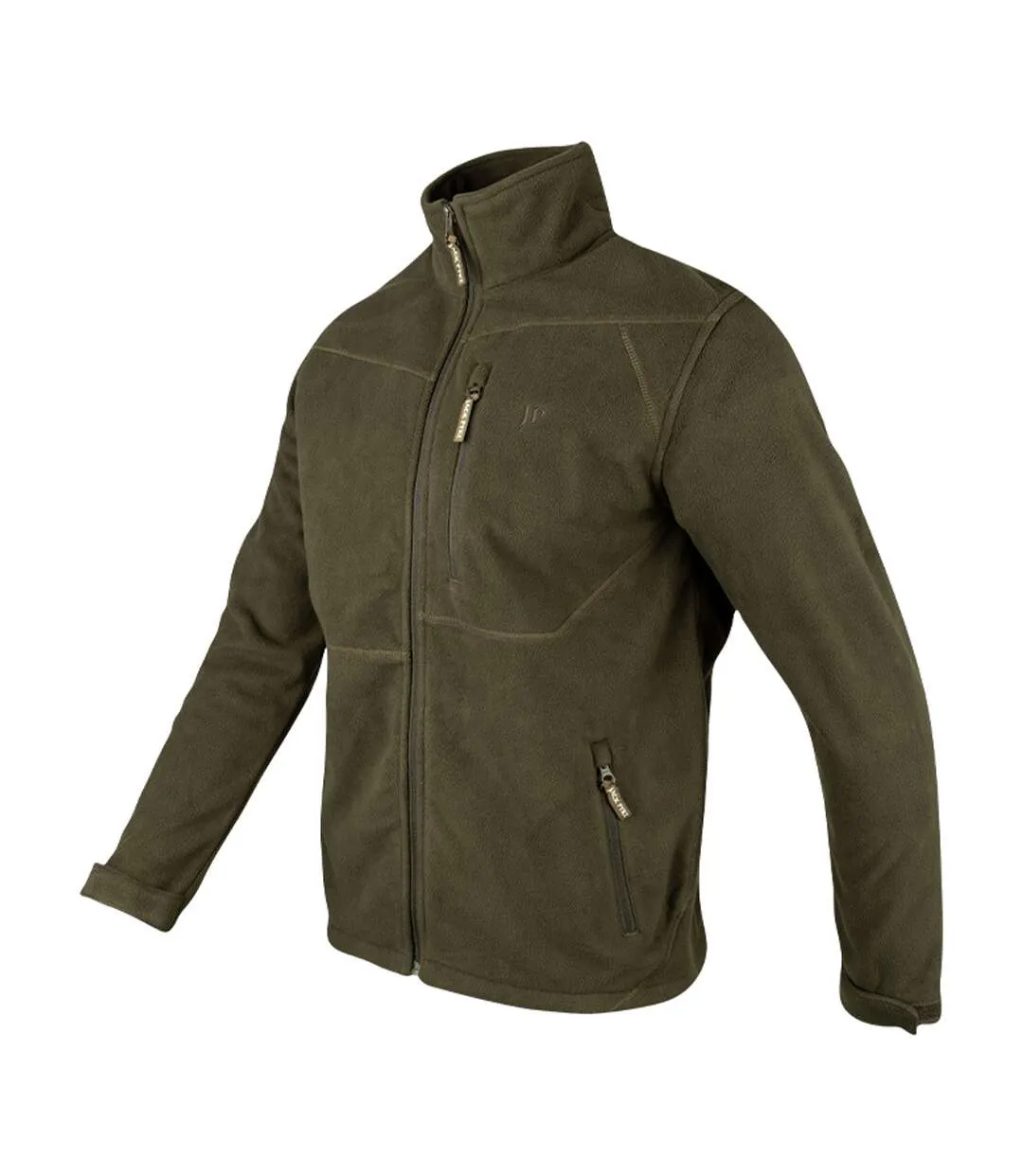 Mens Waterproof Fleece Jacket Green Jack Pyke-3