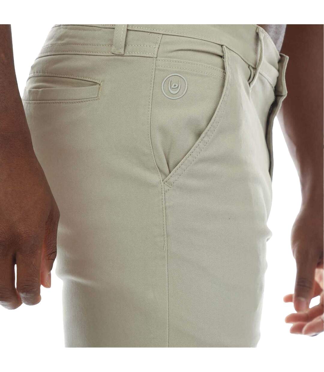 Chino Moretor Homme Beige Gris Duck And Cover-3