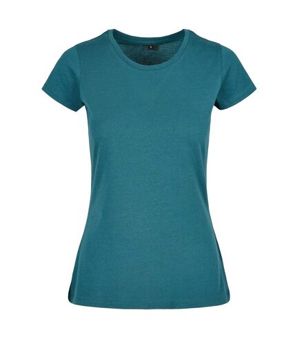 Build Your Brand Womens/Ladies Basic T-Shirt (Teal)
