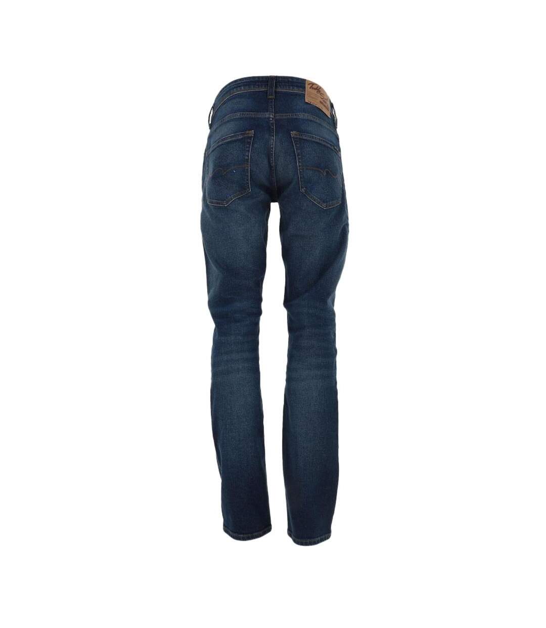 Jean droit bleu brut homme teddy smith 10117266dl34-2