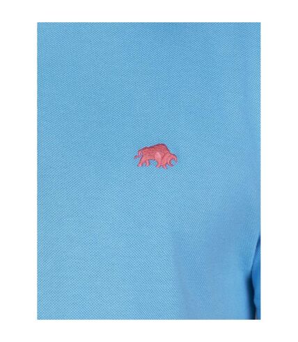 Polo classic homme bleu ciel Raging Bull