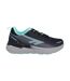 Womens/ladies Promenade Trainers Black Grey Mint Hi-Tec-4