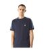 Mens Paisley Taped T-shirt Navy Pretty Green-4