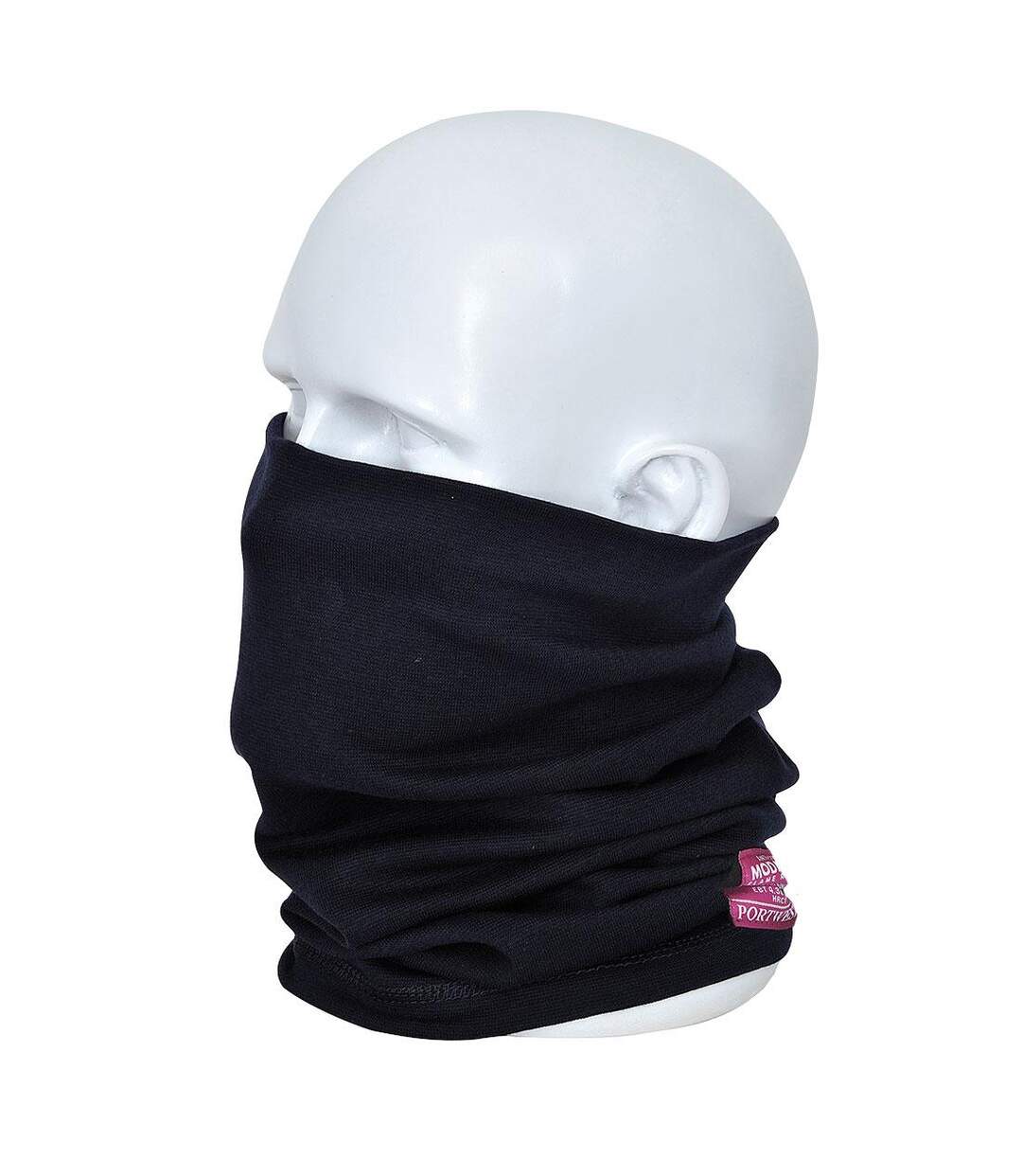 Flame resistant anti-static neck tube one size navy Portwest-1