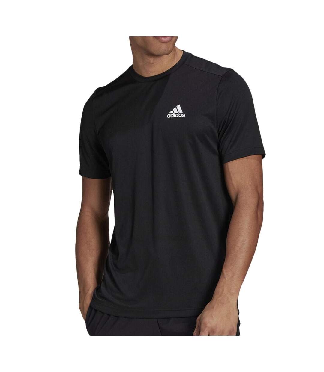T-shirt noir homme adidas gm2090-1