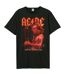 Unisex Adult Live At Donington Ac/dc T-shirt Black Amplified-1