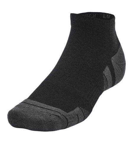 Pack Of 3  Unisex Adult Performance Tech Ankle Socks  Black Under Armour