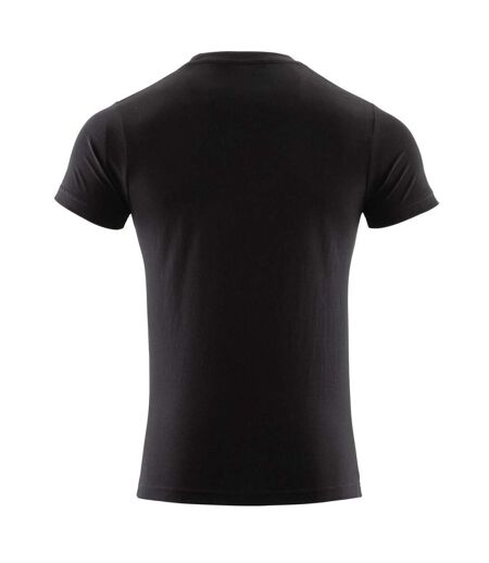 Mens Crossover T-shirt Deep Black Mascot
