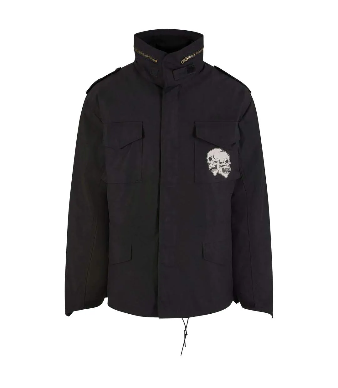 Mens M65 Standard Skull Jacket Black Mister Tee-2