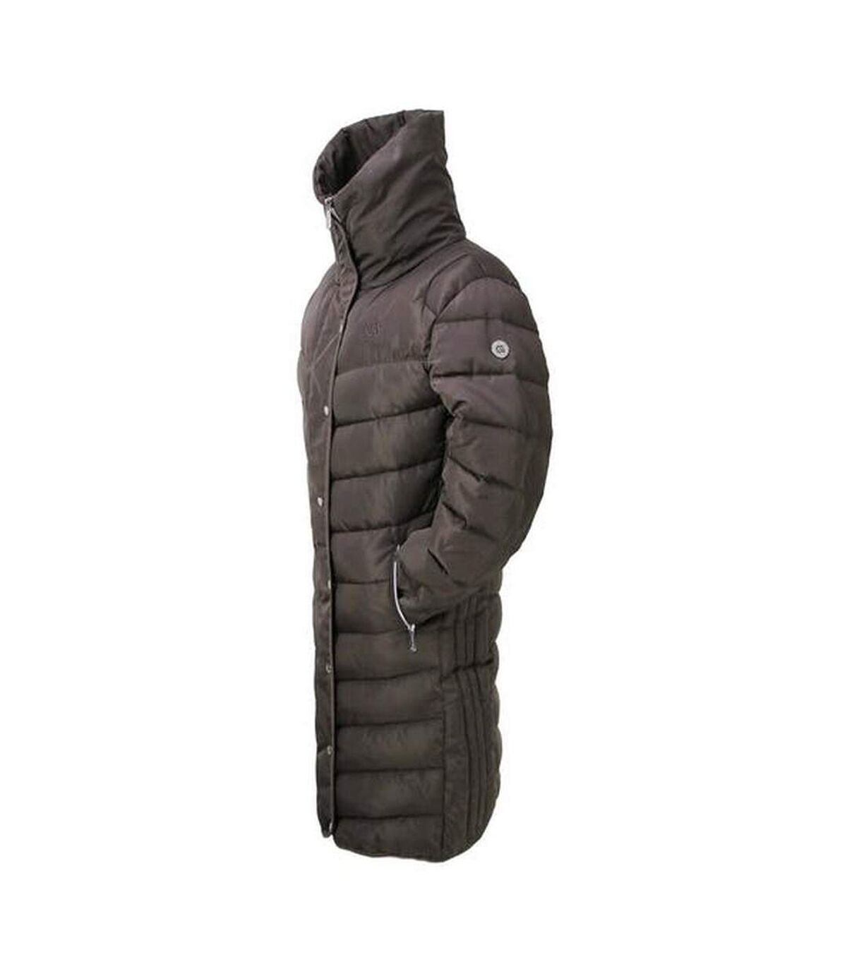Coldstream Womens/Ladies Kimmerston Long Quilted Coat (Taupe) - UTBZ3512