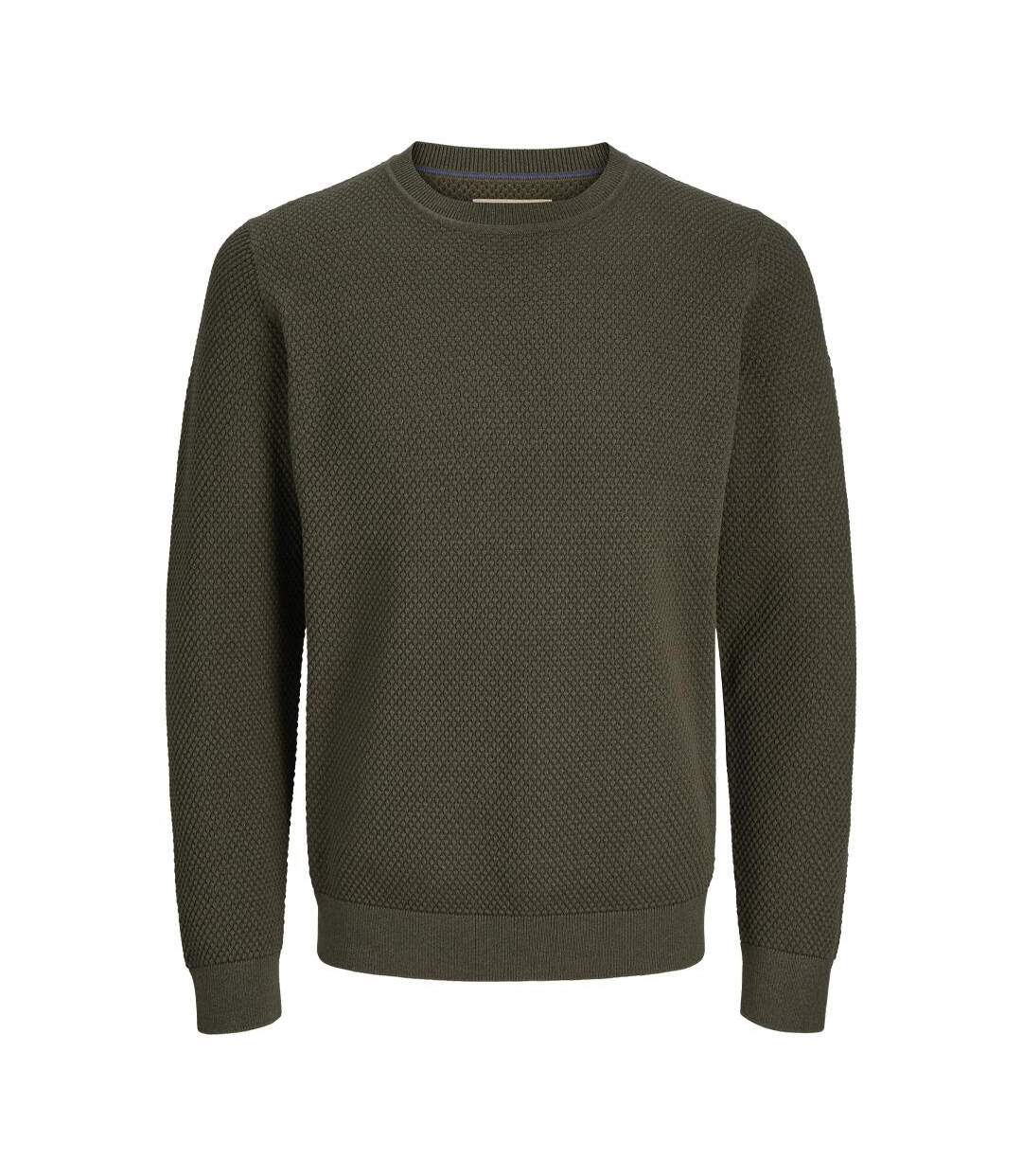 Pull kaki homme jack & jones noah - l-1