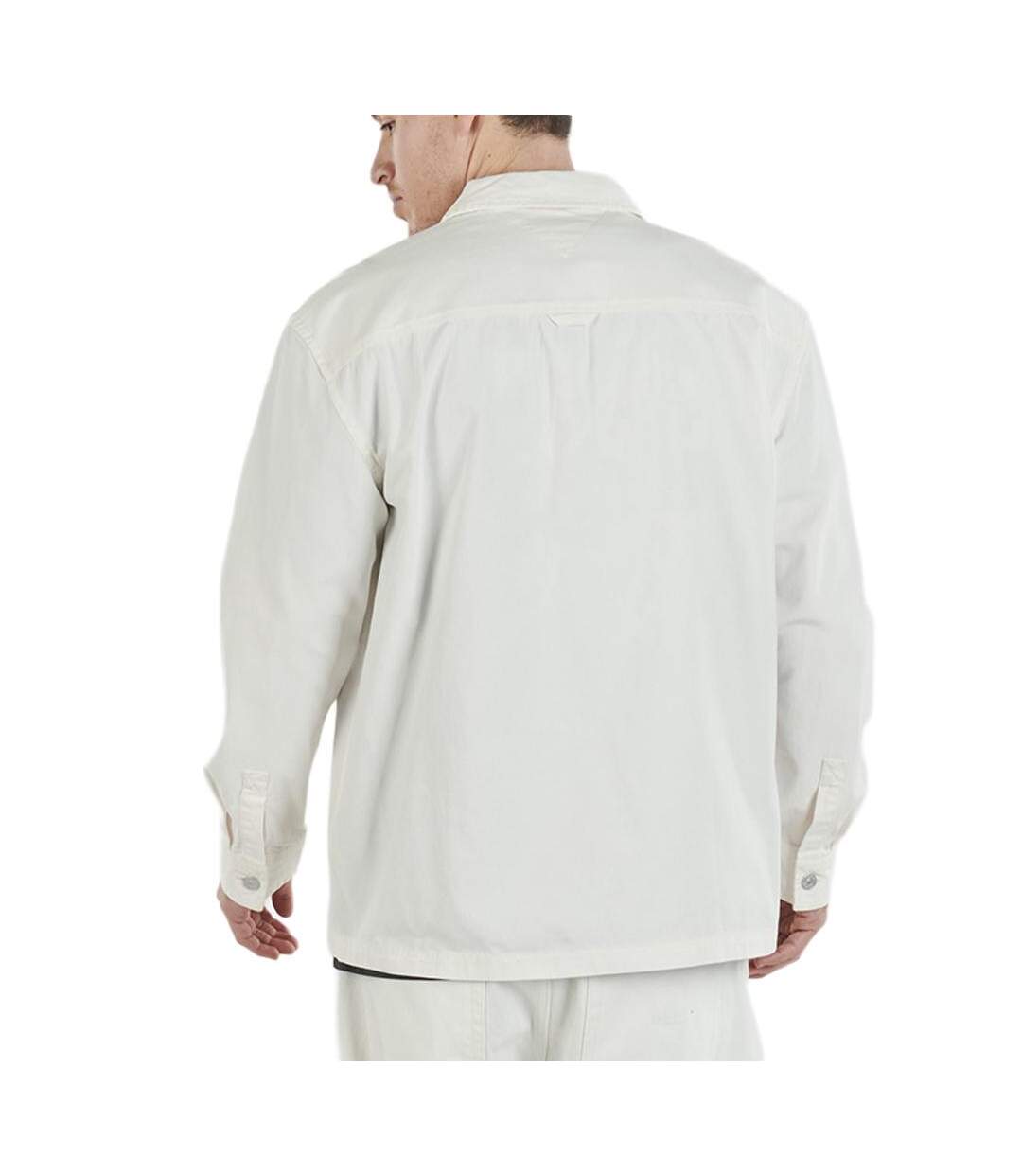 Chemise blanche homme tommy hilfiger tjm essential-2
