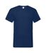 T-shirt valueweight homme bleu marine Fruit of the Loom