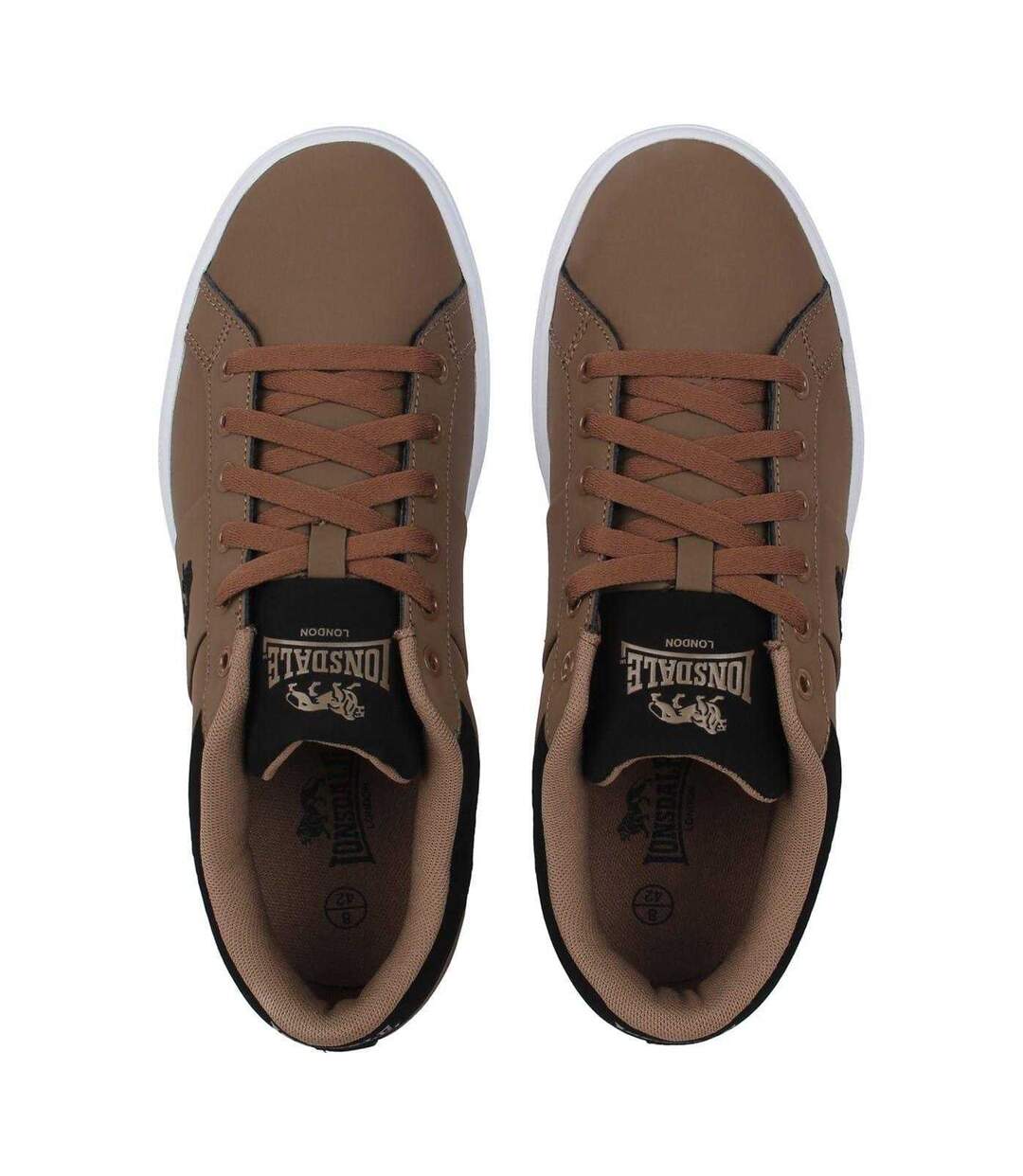 Baskets Latimer Homme Marron Lonsdale-4