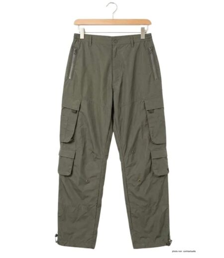 MAYFLOWER E0166K - Pantalon cargo doublé kaki : chaleur et robustesse pour l'extérieur