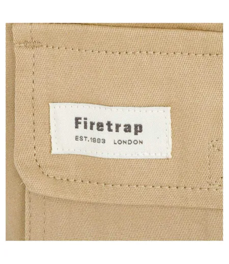 Mens Cargo Shorts Army Khaki Firetrap