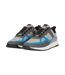 Mens Titanium Running Trainers Blue Grey Boss-3