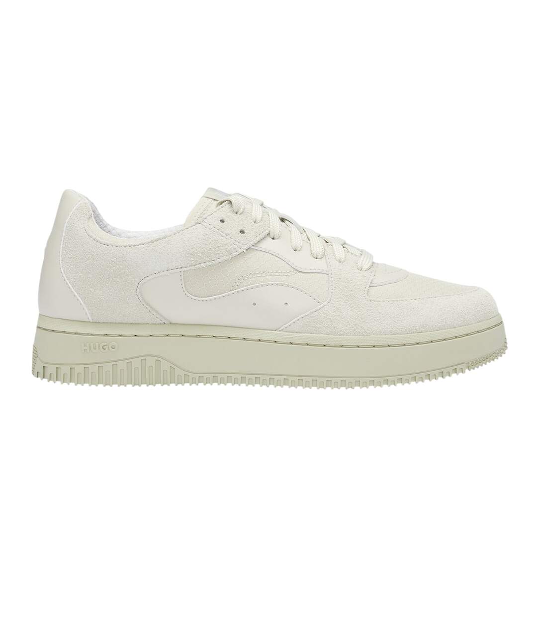 Baskets Tennis Homme Beige Clair Hugo-1