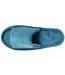 Isotoner Chaussons Mules ouvertes femme velours, plateforme 3,5 cm-3