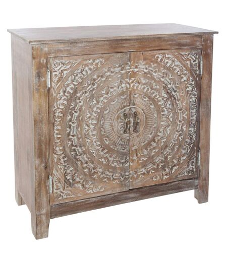 Buffet en manguier 2 portes SHIREL - Marron