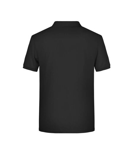 Polo Basic Homme Noir James And Nicholson