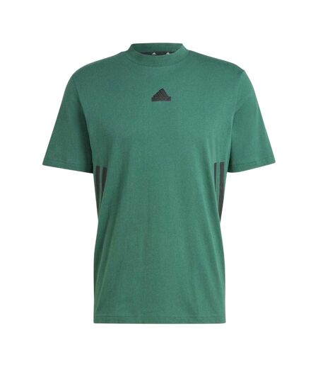 T-shirt Motif/style 3 Rayures Future Icon Homme Vert Adidas
