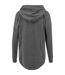 Sweat À Capuche Femme Charbon Chiné Build Your Brand-2