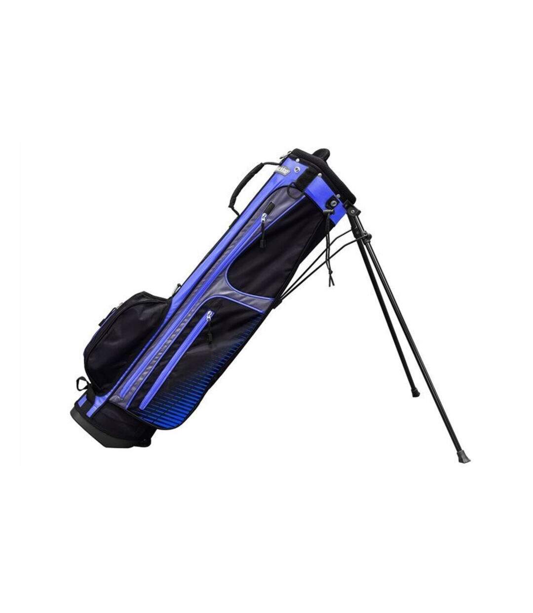 Sac trépied pour clubs de golf taille unique noir / bleu marine Longridge-1