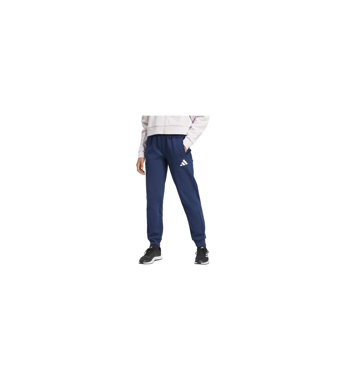 Pantalon De Survêtement Olympic Poland Femme Bleu Marine Adidas-1