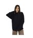 Womens/ladies Mossy Yarn Turtle Neck Jumper Black Brave Soul-1
