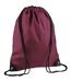 Sac De Gym 11 Litres Taille Unique Bordeaux Bagbase-1