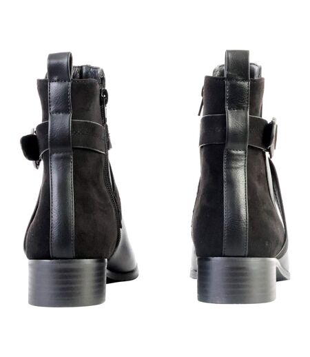 Bottines Plates Cuir The Divine Factory