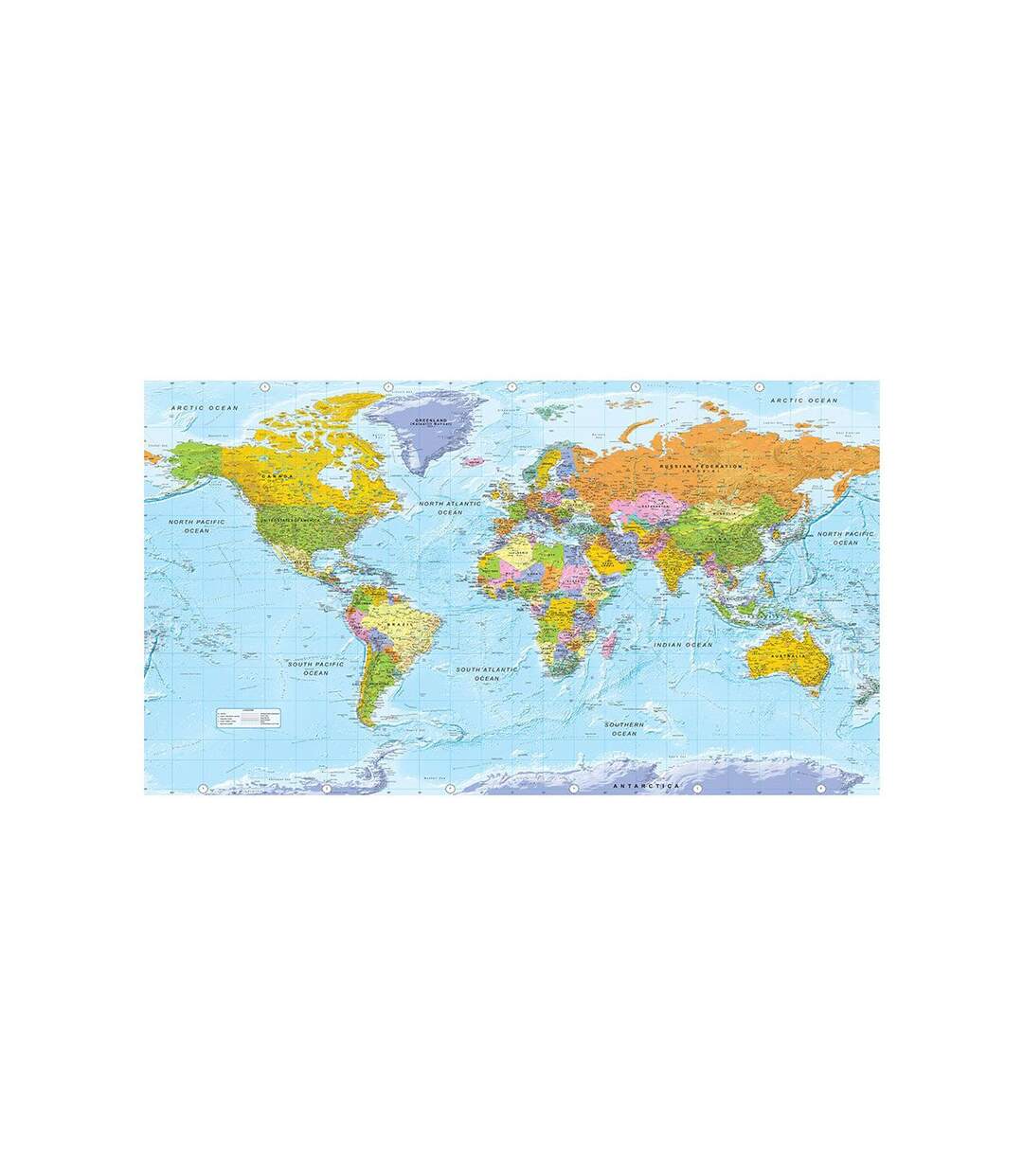 Papier Peint XXL Orbis Terrarum II 280x500cm-2