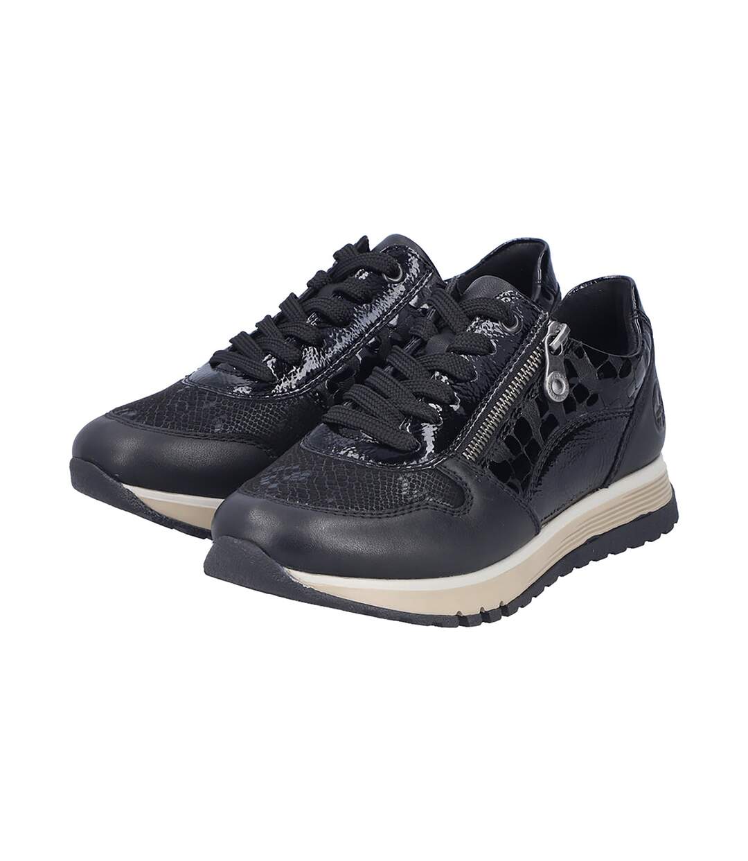 Basket Basse Cuir Rieker-3