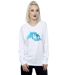 Disney Sweatshirt Frozen 2 Nokk Silhouette Femmes/Dames (Blanc) - UTBI18875-2