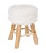 Tabouret Instant Nature - Blanc