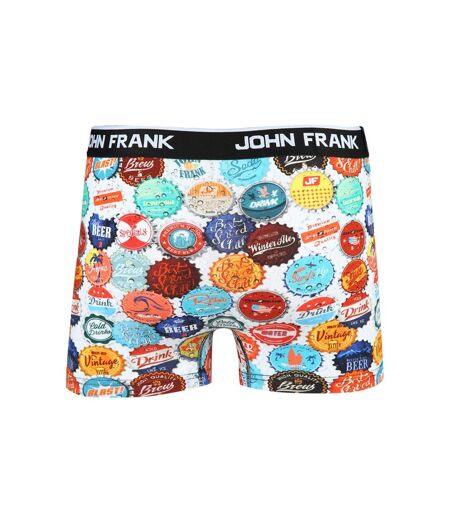 Boxer Homme JOHN FRANK Confort et Qualité en Coton Premium Boxer BEER