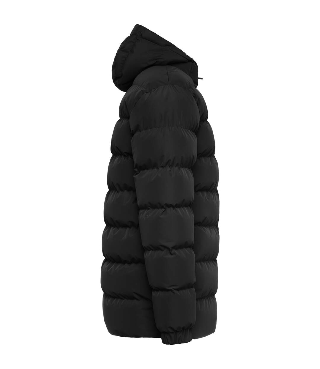 Mens Nepal Padded Parka Black Roly-3