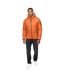 Mens Gattering Mve Jacket Burnt Orange Crosshatch-1