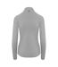 AWDis Cool Womens/Ladies Cool-Flex Half Zip Long-Sleeved Base Layer Top (Silver Grey) - UTRW9193