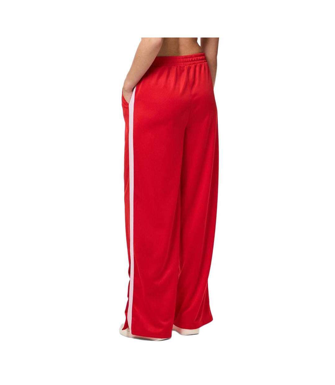 Pantalon rouge femme pieces grace-2