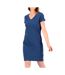 Robe bleu femme tbs adinarob - 38-1
